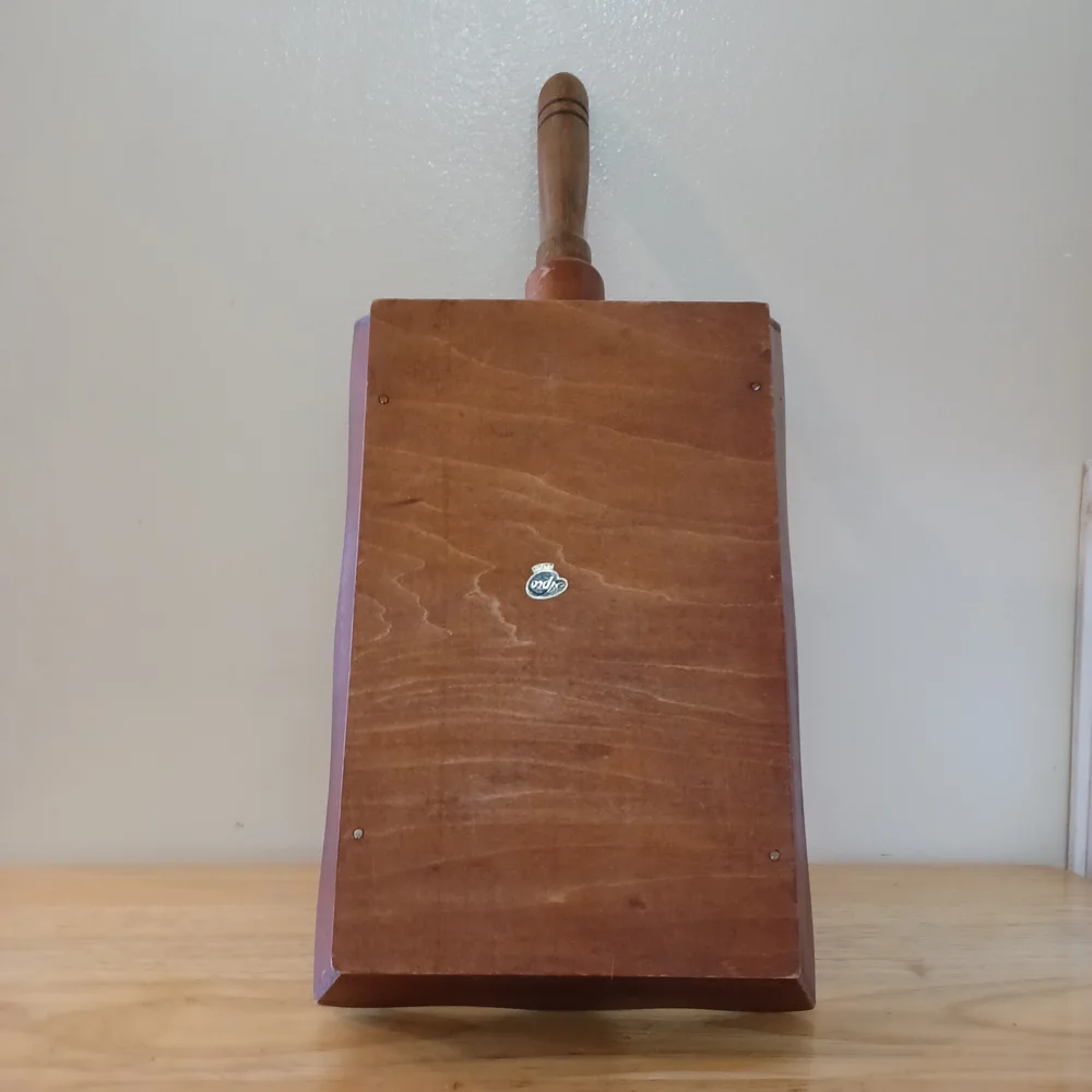 Vintage Unique Japanese Carved Wood Tray, Basket Decor/ HARD TO FIND.
